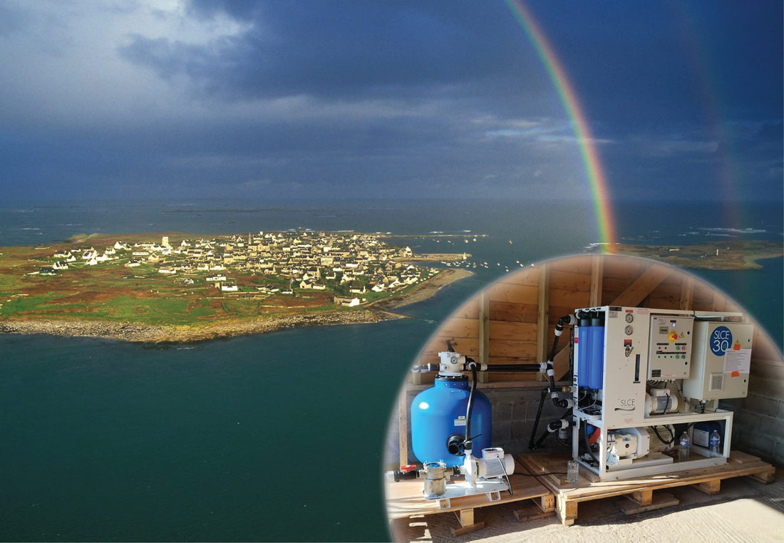Installation on Molène island