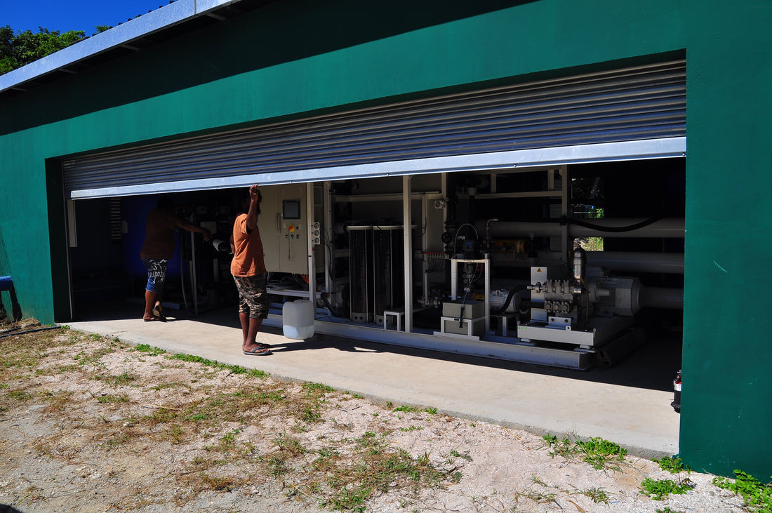 Commissioning of a SLE16-18 in New Caledonia (Ouvéa / Ognat).