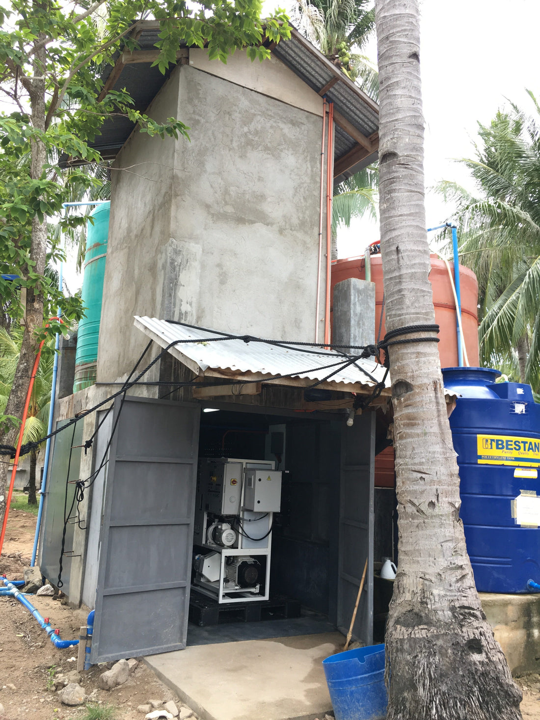 SD21-404 installed on an island in the Philippines