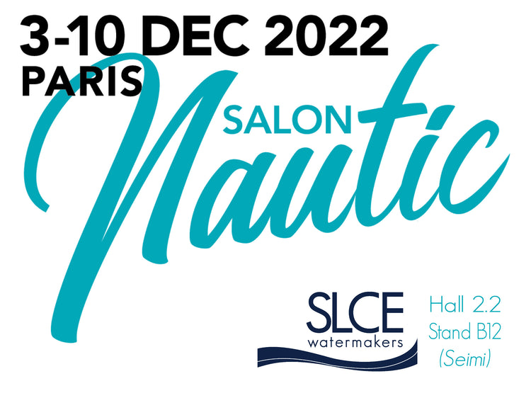 NAUTIC BOAT SHOW (PARIS) – SLCE watermakers